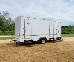 Porta potty event unit in New York