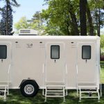 3 Unit Shower / Restroom Combo Trailer