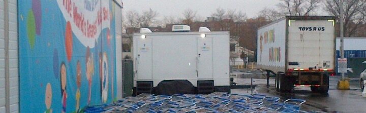 VIP To Go can help with placement of your rental restroom trailer.