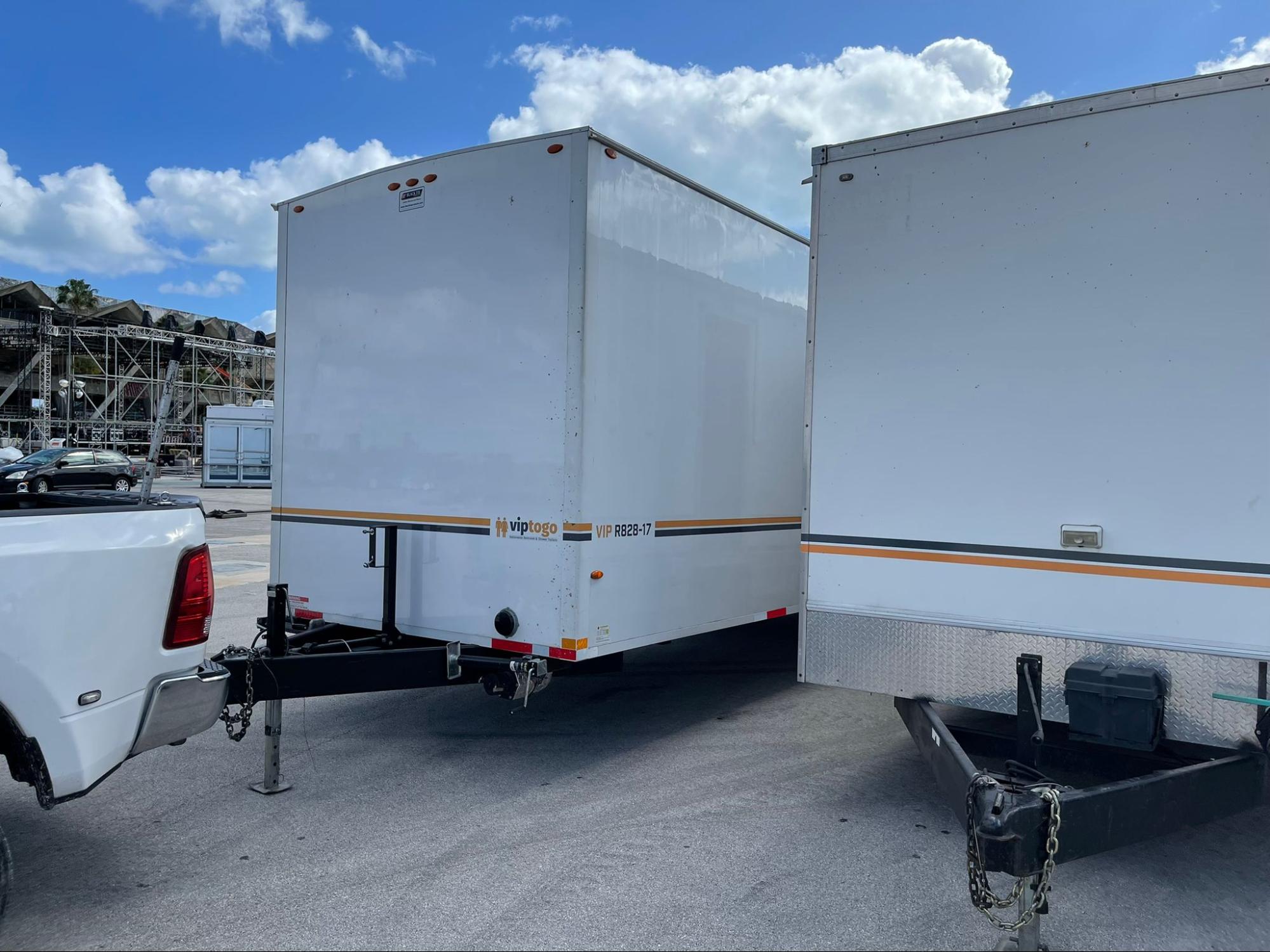 portable restroom trailers