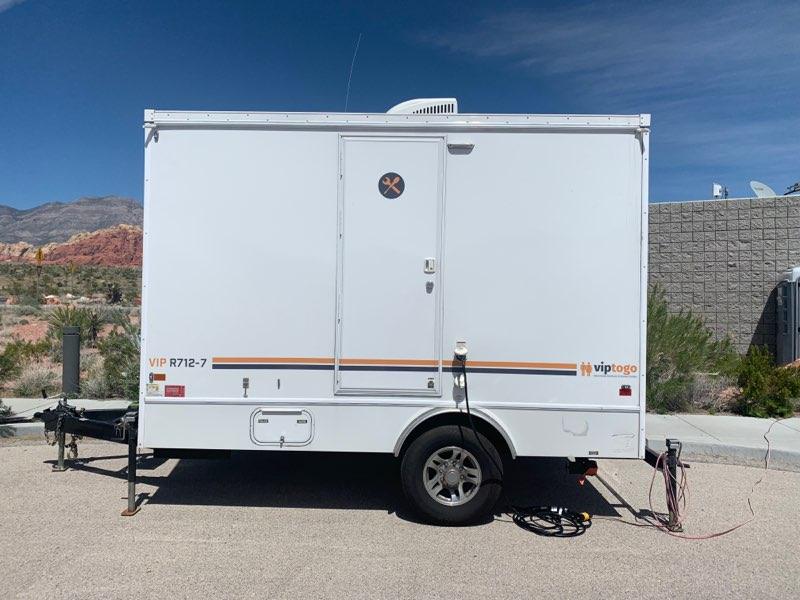 restroom trailer rental unit