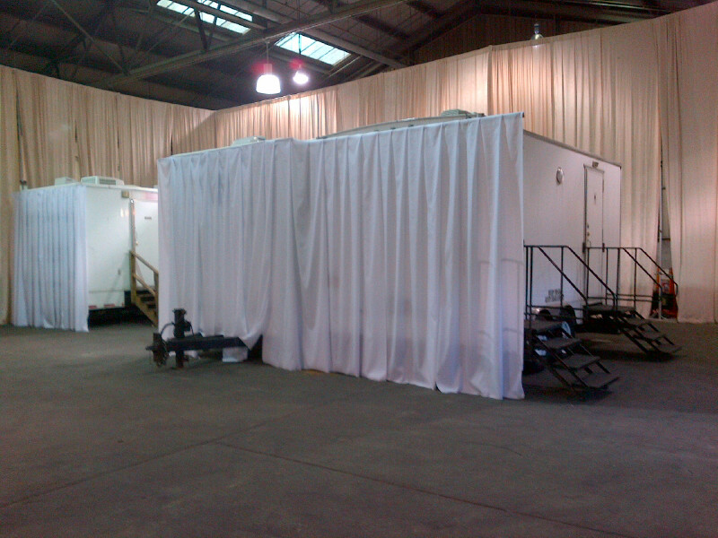 vip portable restroom trailers